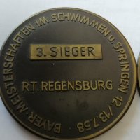 Немски медали по плуване , снимка 4 - Антикварни и старинни предмети - 36949888
