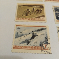 Пощенски марки Почта Ссср 1954, снимка 2 - Филателия - 44640125