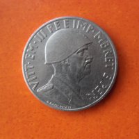 1 лек 1939 г. монета Албания, снимка 3 - Нумизматика и бонистика - 40744208