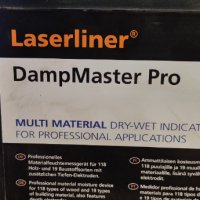 Професионален влагомер LASERLINER DAMPMASTER PRO, снимка 7 - Други инструменти - 40817893