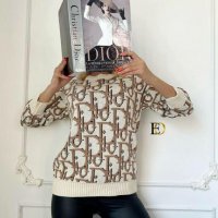 Дамски пуловер фино плетиво Christian Dior код 92, снимка 1 - Блузи с дълъг ръкав и пуловери - 38739180