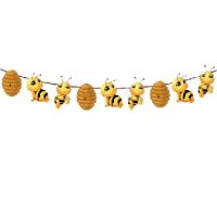 Пчела пчели пчелички парти гирлянд банер украса декор рожден ден, снимка 1 - Други - 40568888