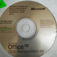 microsoft office xp oem preinstallation kit , снимка 1 - Други - 36478754