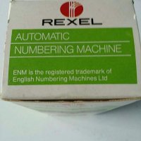 Номератор REXEL ENM, 6 цифров с автоматично превъртане, снимка 9 - Ученически пособия, канцеларски материали - 31445509