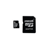 MicroSD карта памет клас 10 MAXELL с адаптер 64GB, снимка 1 - Карти памет - 42696123