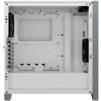 Геймърска Кутия за компютър Corsair 4000D Airflow CC-9011201-WW White Middle Tower, снимка 4 - Захранвания и кутии - 31138595