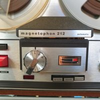 Ролков магнетофон Telefunken magnetophon 212 В отлично техническо и визуално състояние., снимка 8 - Аудиосистеми - 31478720