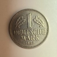 Германия 1 марка 1950 година "D" - Мюнхен е108, снимка 1 - Нумизматика и бонистика - 42429312