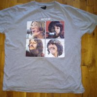 Бийтълс Beatles тениска принт размер ХЛ, снимка 1 - Тениски - 30754015