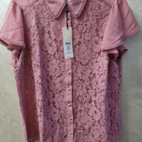 Розова риза, снимка 1 - Ризи - 44767986