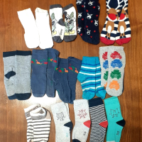 Чорапки нови , снимка 1 - Бебешки чорапи - 44726104