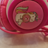 Жични детски слушалки BuddyPhones Travel, Light Pink, снимка 7 - Други - 44709387
