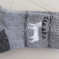 Машинно плетени детски чорапи от 100 % вълна, размер 5, снимка 2 - Чорапи - 34930687