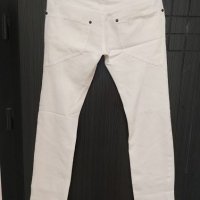 Armani jeans бял панталон с прав крачол 28, снимка 2 - Панталони - 29706458