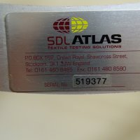 Уред за тестване на текстилни продукти SDL ATLAS, снимка 9 - Други инструменти - 31618191