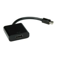 Преходник от Mini DP M към HDMI F Digital One SP01211 Адаптер DP Version 1.2 to HDMI, снимка 2 - Кабели и адаптери - 31361516