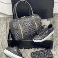 Дамска чанта спортни обувки и портфейл Guess код 157, снимка 1 - Дамски ежедневни обувки - 33935636