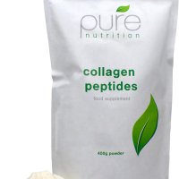 Pure Collagen Powder, говежди колагенови пептиди на прах, произведени в Обединеното кралство 400 гр., снимка 1 - Хранителни добавки - 44478210