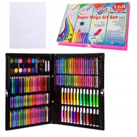 Комплект за рисуване и оцветяване 168 части, снимка 2 - Рисуване и оцветяване - 38885053