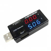 USB тестер волтметър, амперметър, тестер за капацитет на батерии и време за заряд НАЛИЧНО!!!, снимка 7 - USB кабели - 31431605