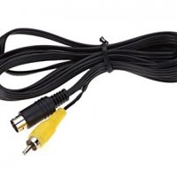Нов видео кабел SVHS 7 pin (M) на RCA (M), 1.5 метра, снимка 1 - Кабели и адаптери - 35387958
