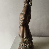 стара керамична статуетка, снимка 6 - Статуетки - 42165543