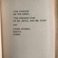 The pavilion on the links / The strange case of Dr. Jekyll and Mr. Hyde Robert Louis Stevenson, снимка 2 - Други - 35537929