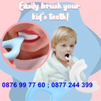 Детска У образна четка за зъби - Иновативна четка за зъби с U образна форма за деца - КОД 3694, снимка 4 - Други - 36770985