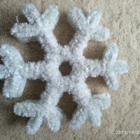 Коледни звезди снежинки, снимка 1 - Декорация за дома - 42757990