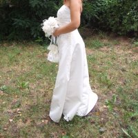 Булчинска рокля- уникална , снимка 2 - Сватбени рокли - 35266530