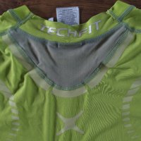  Adidas Men Techfit Preparation Funktionsshirt Slime - страхотна мъжка тениска, снимка 9 - Тениски - 34198884