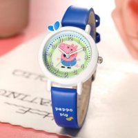 Пепа Пиг Джордж peppa pig детски ръчен часовник, снимка 3 - Детски - 29947760