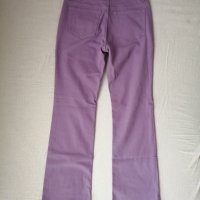 H&M нов дамски панталон с ниска талия и клоширани крачоли в лилав цвят р-р S (EU 38), снимка 8 - Панталони - 44405698