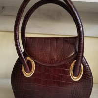 Дамска чанта от естествена кожа Francesco Biasia , снимка 3 - Чанти - 30681065