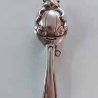 Сребърна детска играчка-сребро 925, снимка 1 - Дрънкалки и чесалки - 39616779