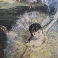 Dancer with Bouquet - Едгар Дега , снимка 2 - Картини - 40491604