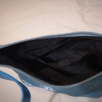 Нова светло синя дамска чанта за рамо среден размер, снимка 3 - Чанти - 37746650