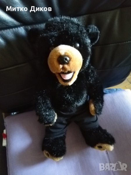 Плюшено ново красиво мече 37х18х15см, снимка 1