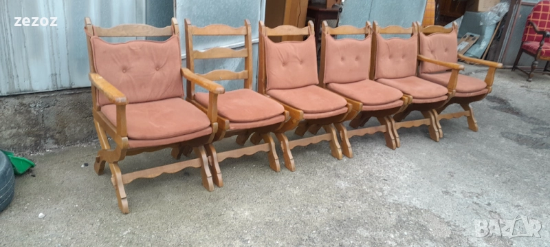 Столове- 6 бр.масив-№016, снимка 1