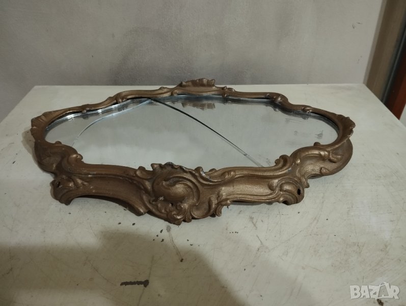 стара метална табла,поставка в стил луй 15, снимка 1