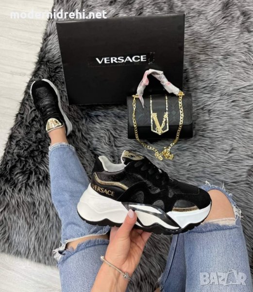 Дамски спортни обувки и чанта Versace код 25, снимка 1