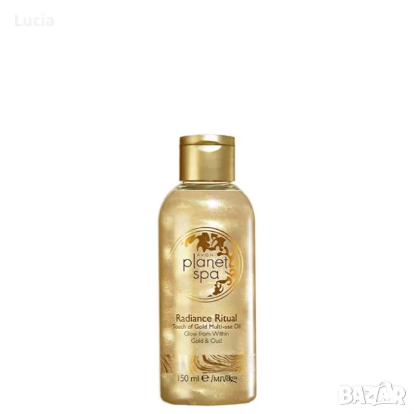 Мултифункционално олио за тяло със златни частици, снимка 1