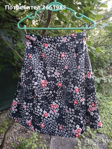 Сладка черна пола на цветя, снимка 1