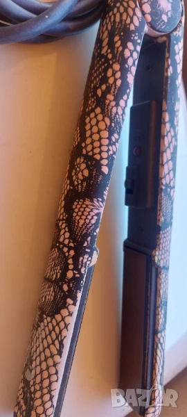 Преса за коса "Golden Curl"- LACE Професионална Титаниева Йонизирана, снимка 1