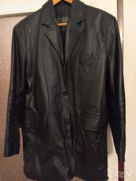 На вашето внимание -НОВО ИТАЛИАНСКО кожено сако, снимка 1