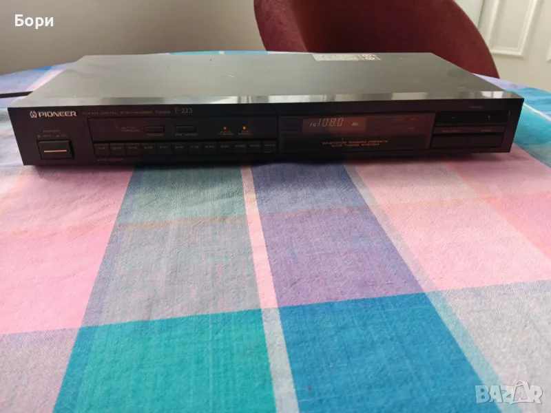 PIONEER F-223 стерео тунер, снимка 1