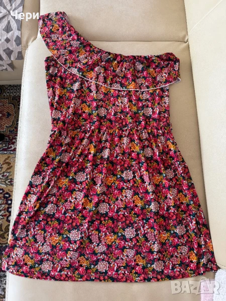 Лятна рокля на цветя, снимка 1