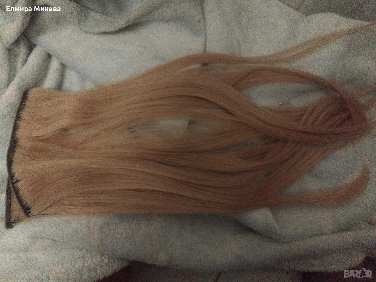 естествена коса на треси, снимка 1