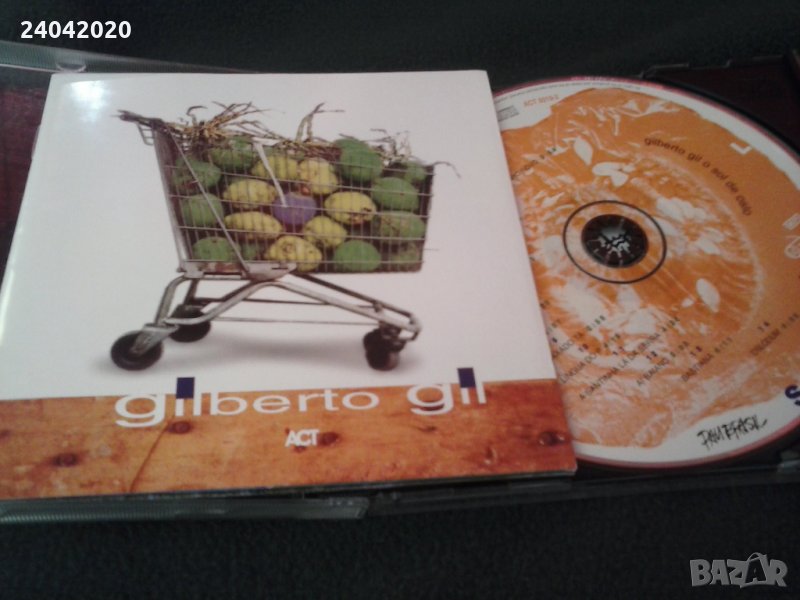 Gilberto Gil ‎– O Sol De Oslo оригинален диск, снимка 1