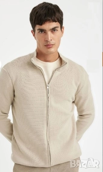 Мъжка жилетка с цип Defacto, снимка 1